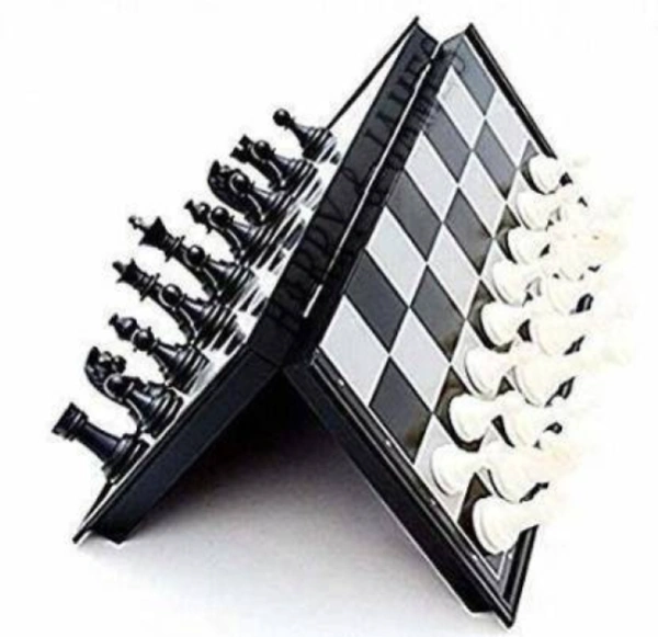Magnetic Chess Set with Folding Board for Kids and Adults - 10 inch